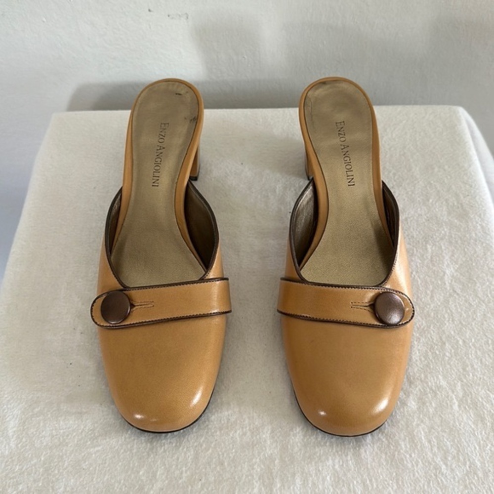 Enzo Angiolini Eadanubd Camel Dark Brown Shoes - Picture 1 of 7